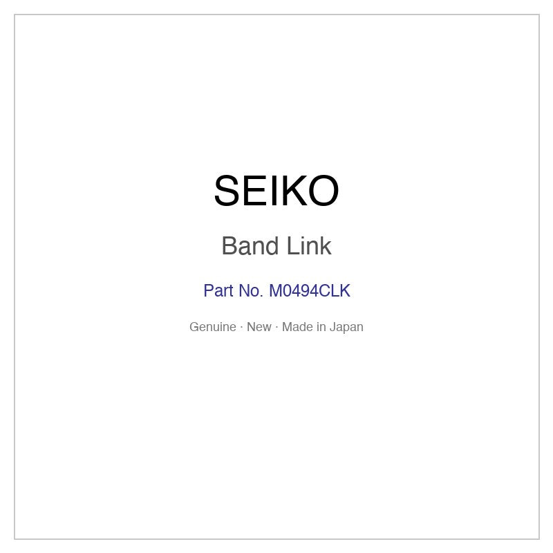 SEIKO M0494CLK Band Link for SSDY035 and More Models