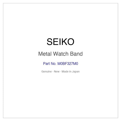 SEIKO M0BF327M0 Metal Watch Band for SBPX117 and More Models