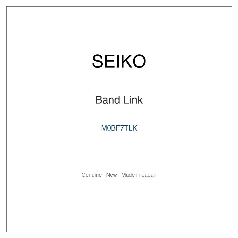 SEIKO M0BF7TLK Watch Parts