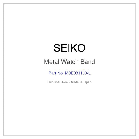 SEIKO M0E0311J0-L Metal Watch Band for SUR007J1 SUR007JC SUR007P1 SUR009J1 SUR009JC and More Models