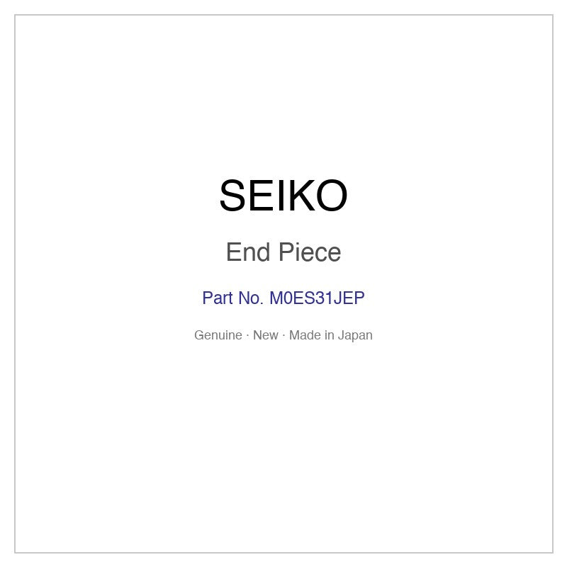 SEIKO M0ES31JEP End Piece for SBDL047 SBDL051 and More Models