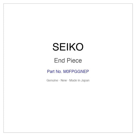 SEIKO M0FPGGNEP End Piece for SBDJ059 and More Models