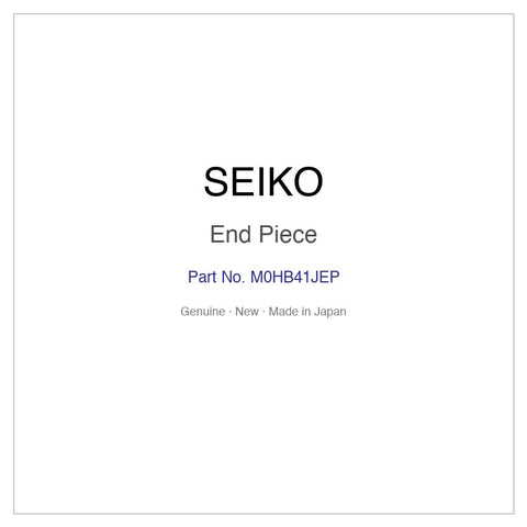 SEIKO M0HB41JEP End Piece for SARZ033 SARZ035 SARZ037 SRP347J1 SRP347K1 and More Models
