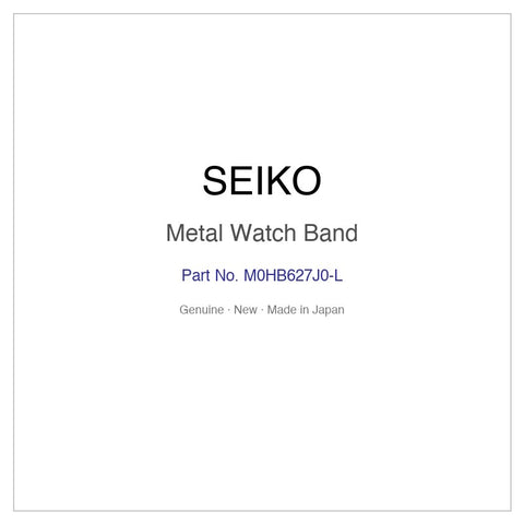 SEIKO M0HB627J0-L Metal Watch Band for SSB085J1 SSB085P1 SSB087J1 SSB087P1 SSB087PC and More Models