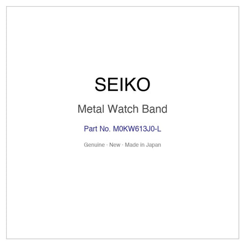 SEIKO M0KW613J0-L Metal Watch Band for SRPB33J1 SRPB33K1 SRPB35J1 SRPB35K1 SRPB37J1 and More Models