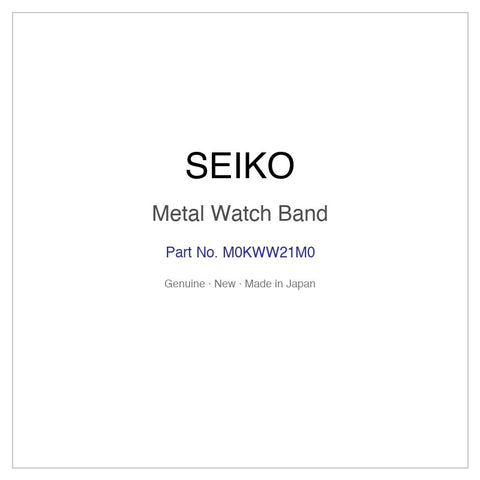 SEIKO M0KWW21M0 Metal Watch Band for SBPY147 and More Models