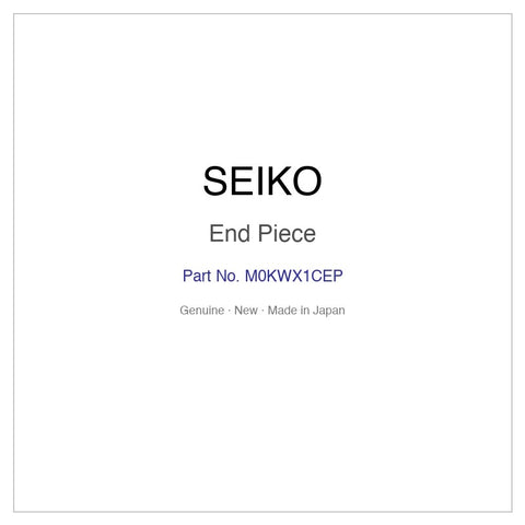 SEIKO M0KWX1CEP End Piece for SBSA212 SBSA212J SRPK02K1 SRPK22J8 SRPK24J8 and More Models