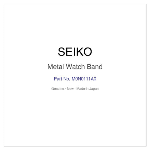 SEIKO M0N0111A0 Metal Watch Band for SSVW221 SSVW221J and More Models