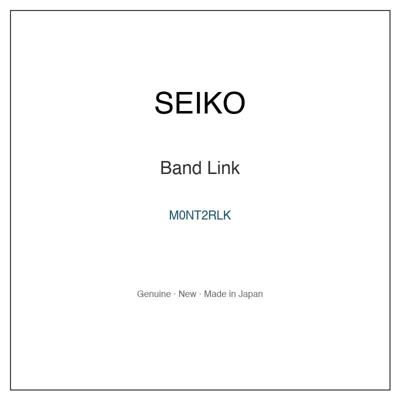 SEIKO M0NT2RLK Watch Parts
