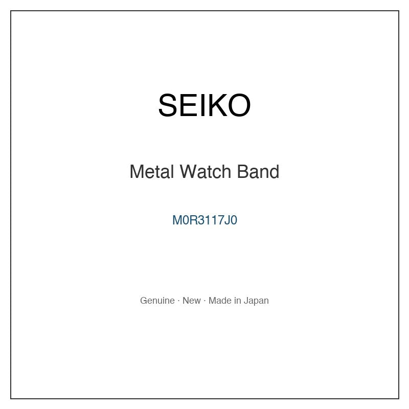 SEIKO M0R3117J0 Watch Parts