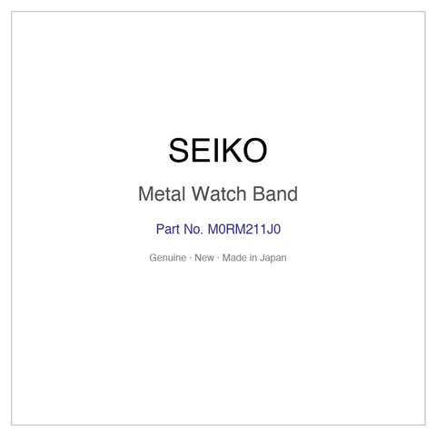 SEIKO M0RM211J0 Metal Watch Band for SSVR121 SSVR121J and More Models