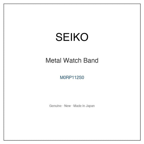 SEIKO M0RP112S0 Watch Parts