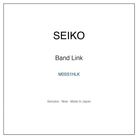 SEIKO M0SS1HLK Watch Parts