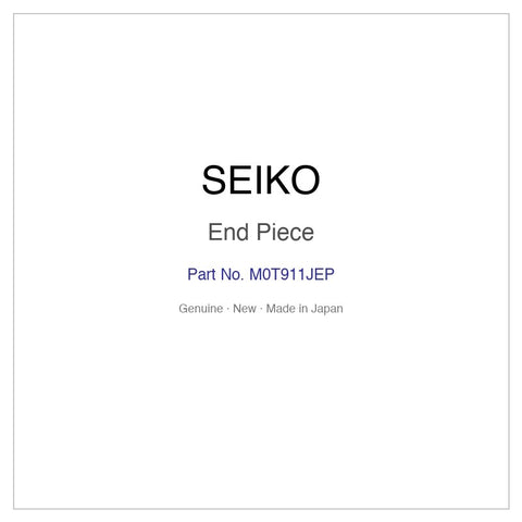 SEIKO M0T911JEP End Piece for SNE273P9 SNE273PX SNE277P2 SNE285P1 SNE337P9 and More Models