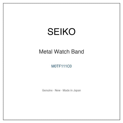 SEIKO M0TF111C0 Watch Parts