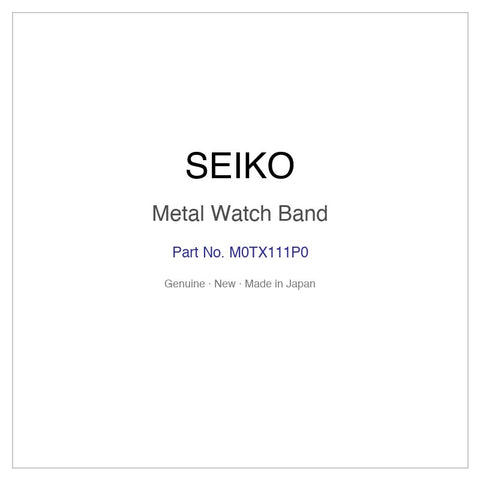 SEIKO M0TX111P0 Metal Watch Band for SSVW042 SSVW042J SSVW072 SSVW072J and More Models