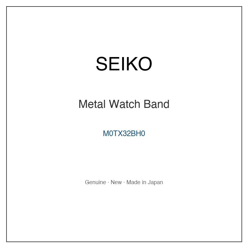 SEIKO M0TX32BH0 Watch Parts