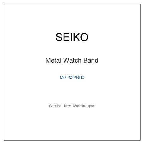 SEIKO M0TX32BH0 Watch Parts