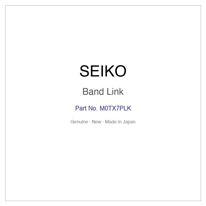 SEIKO M0TX7PLK Band Link for SSVW036 SSVW036J and More Models