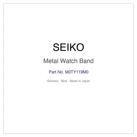 SEIKO M0TY119M0 Metal Watch Band for SSVH037 SSVH037J and More Models