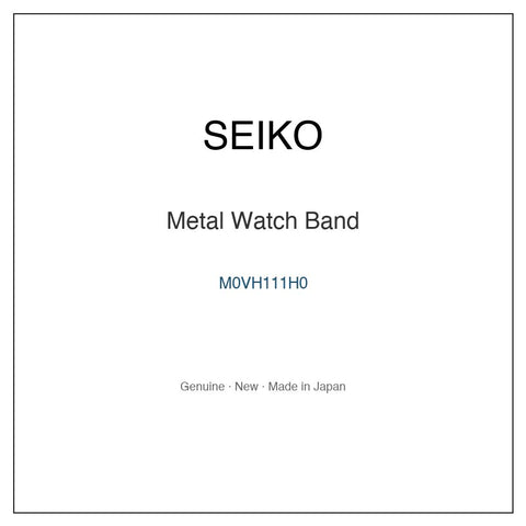 SEIKO M0VH111H0 Watch Parts