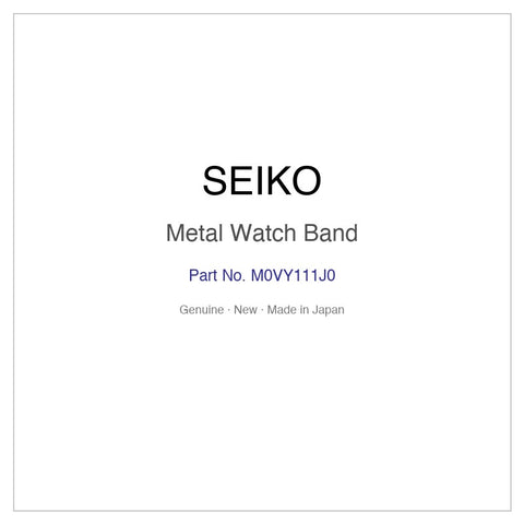 SEIKO M0VY111J0 Metal Watch Band for SBCZ021 SUN019J1 SUN019P1 and More Models