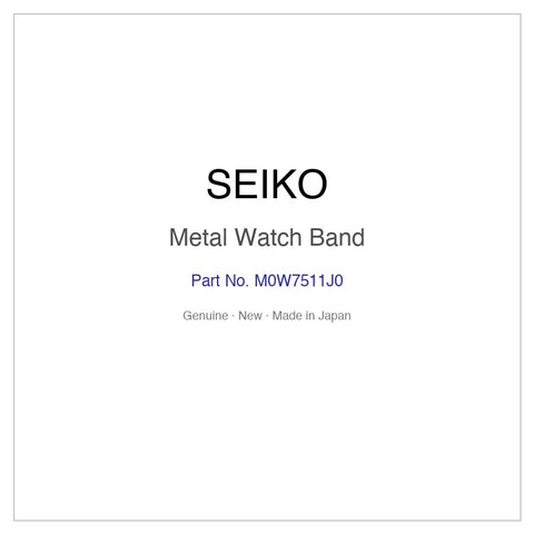 SEIKO M0W7511J0 Metal Watch Band for SWFH083 SWFH083J and More Models