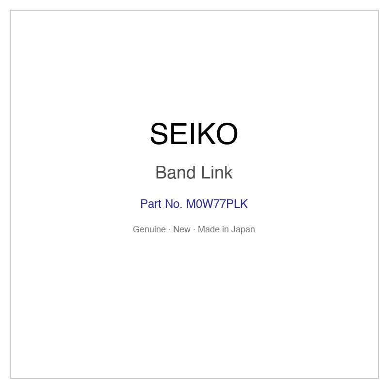 SEIKO M0W77PLK Band Link for SWFH066 and More Models