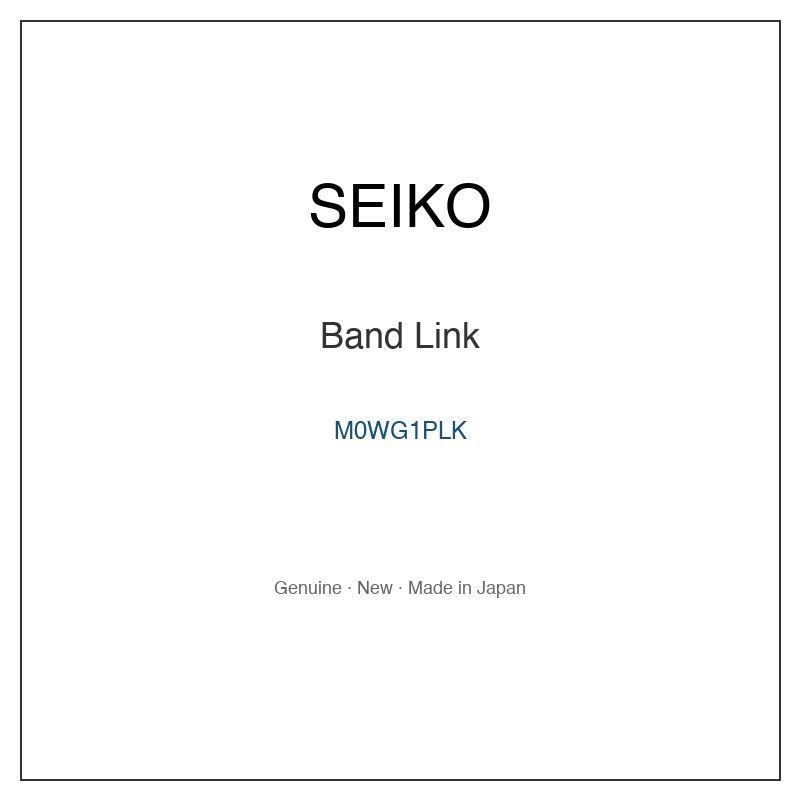 SEIKO M0WG1PLK Watch Parts