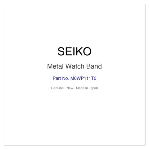 SEIKO M0WP111T0 Metal Watch Band for STPX023 STPX023J STPX025 SUT199P1 SUT201P1 and More Models