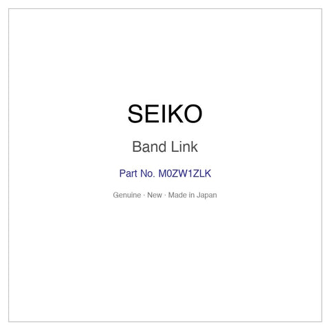 SEIKO M0ZW1ZLK Band Link for SWFH128 SWFH134 and More Models