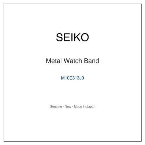 SEIKO M10E313J0 Watch Parts
