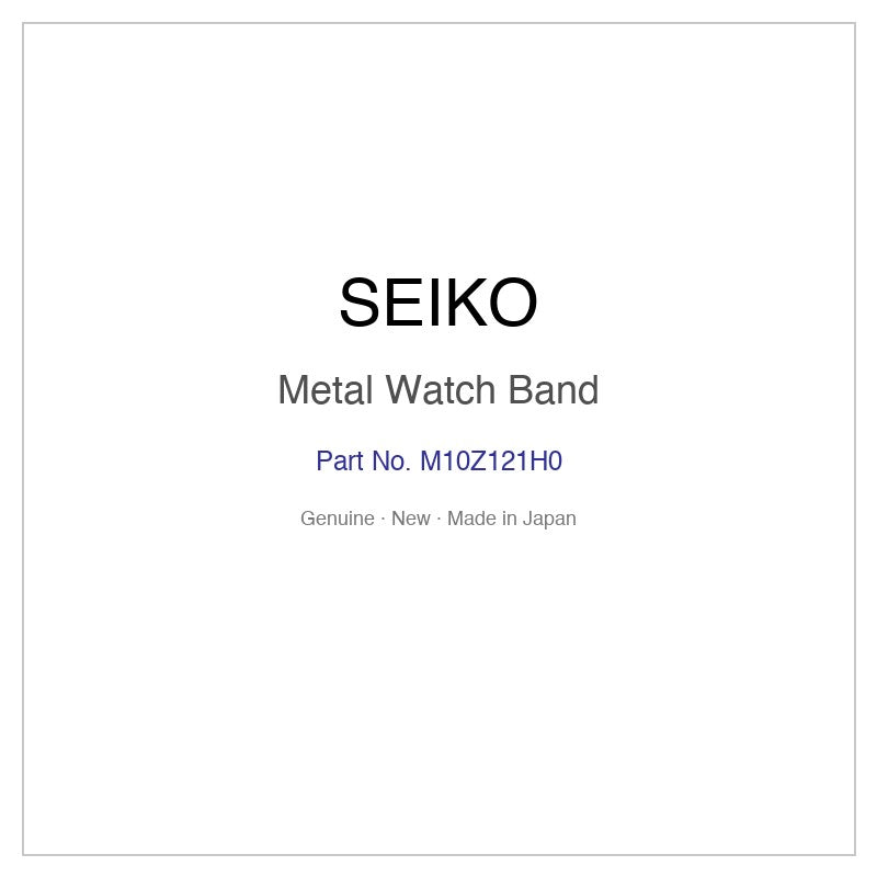 SEIKO M10Z121H0 Metal Watch Band for SBXY045 and More Models