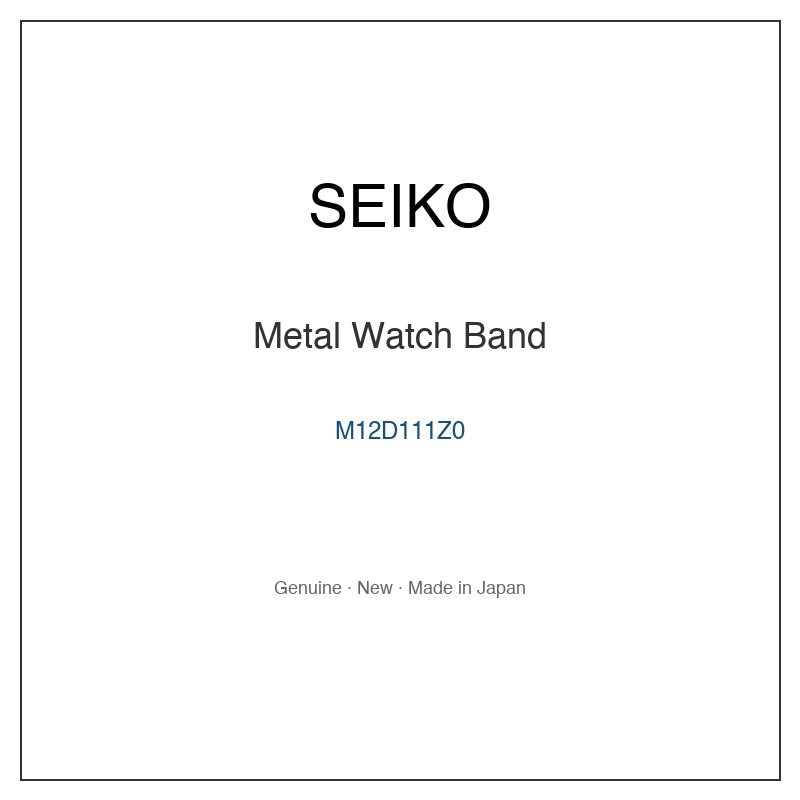 SEIKO M12D111Z0 Watch Parts