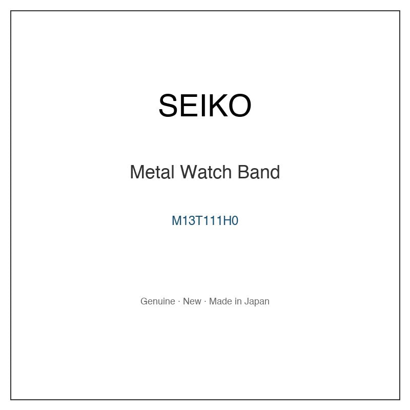 SEIKO M13T111H0 Watch Parts