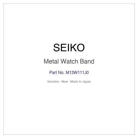 SEIKO M13W111J0 Metal Watch Band for SSDY047 SSDY049 and More Models
