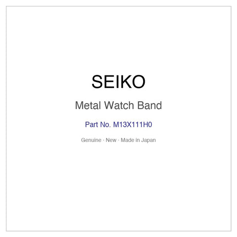SEIKO M13X111H0 Metal Watch Band for SBXC180 SSH180J1 and More Models