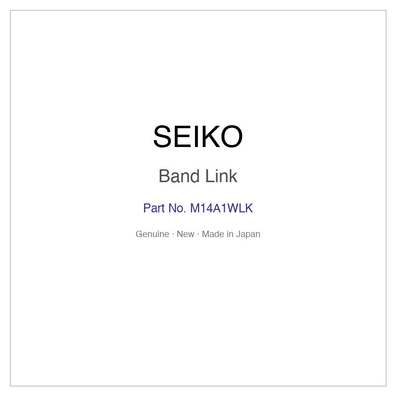 SEIKO M14A1WLK Band Link for SARX132 SPB524J1 and More Models