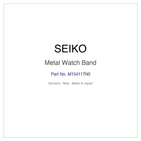 SEIKO M154117N0 Metal Watch Band for SUR487J8 SUR489J8 and More Models