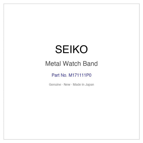 SEIKO M171111P0 Metal Watch Band for SSVW128 SSVW128J and More Models