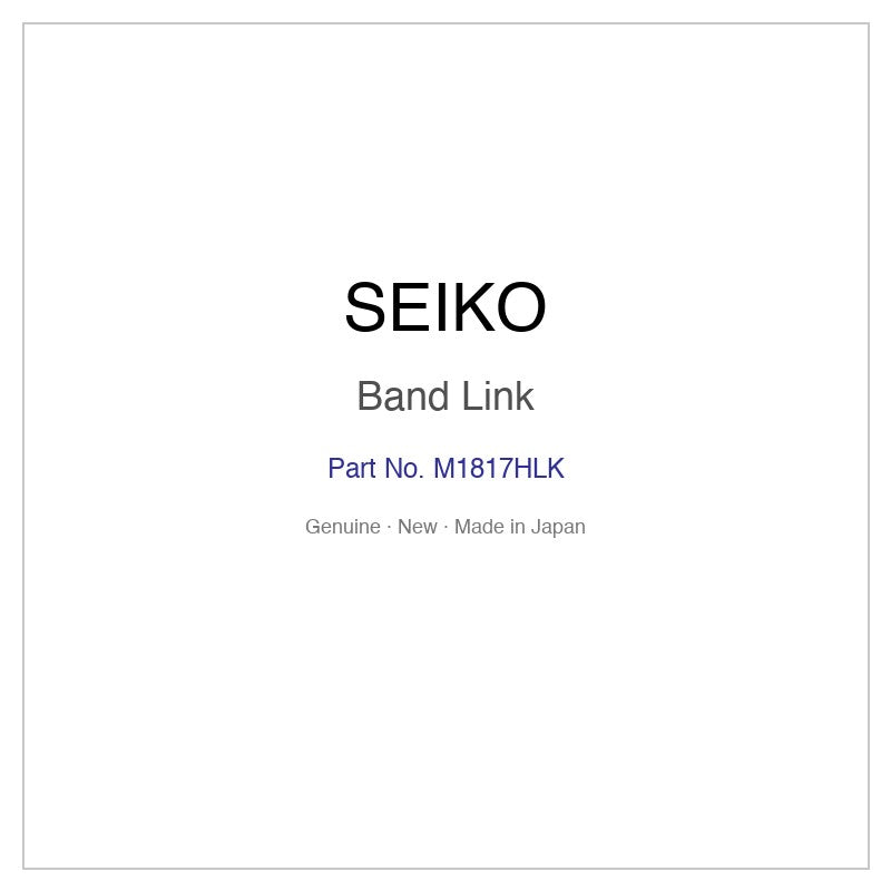 SEIKO M1817HLK Band Link for SBDB031 SBDB031J SBDB033 SBDB033J SBDB035 and More Models