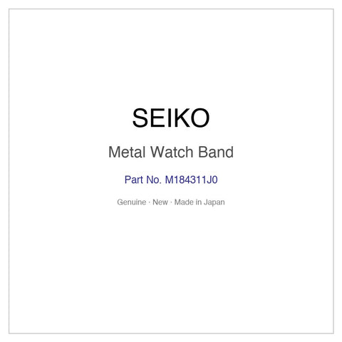 SEIKO M184311J0 Metal Watch Band for SSVS039 SSVS042 and More Models