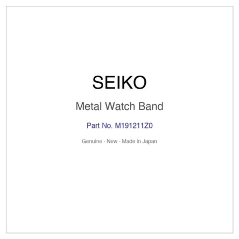 SEIKO M191211Z0 Metal Watch Band for SSVW00E SSVW180 SSVW180J and More Models