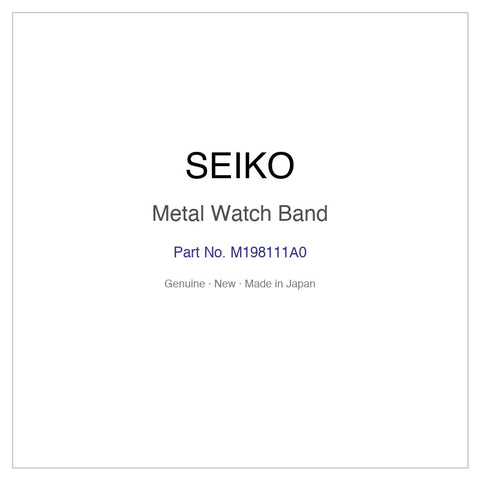 SEIKO M198111A0 Metal Watch Band for SSVW175 SSVW175J and More Models