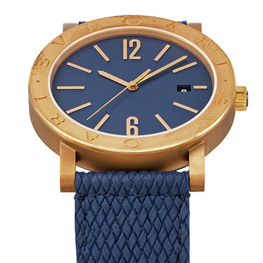 BVLGARI BB41C3BSD/MB Watch - Bvlgari 2-Year Warranty Blue Dial Men's Watch - Parallel Import (Image 3)