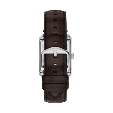 ME3272 FOSSIL Carraway White Dial Stylish Design Water Resistant Quartz Movement Comfortable Strap