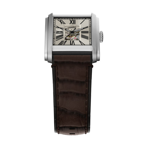 ME3272 FOSSIL Carraway White Dial Stylish Design Water Resistant Quartz Movement Comfortable Strap