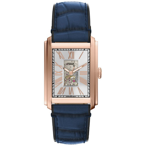 ME3274 FOSSIL Carraway Stylish Leather Strap Water Resistant Chronograph Elegant Design Classic Timepiece