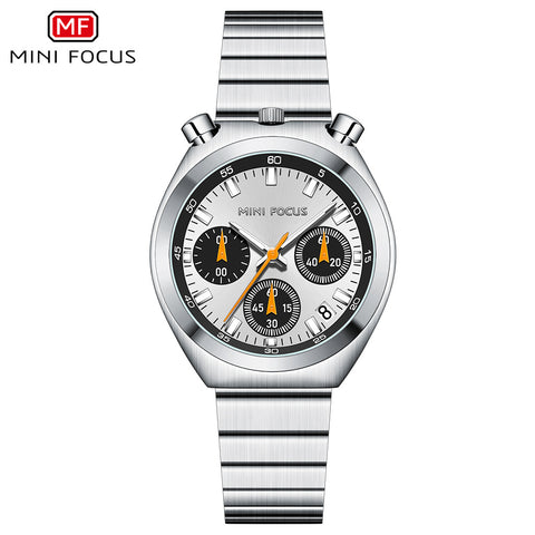 MF0491L-01 1 Mini Focus 38mm Stylish Design Water Resistant Quartz Movement Elegant Leather Strap