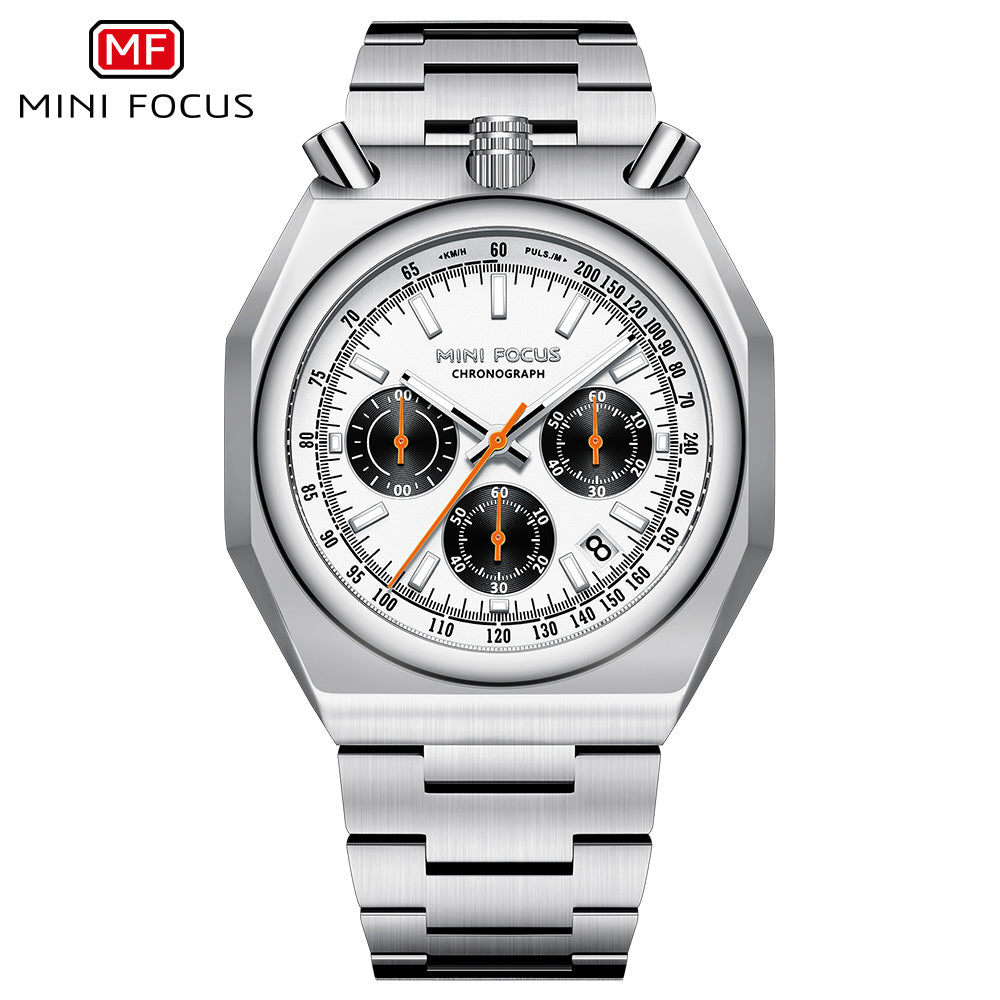 IPPO JAPAN WATCH MF0601G-01 Watch - 1 Mini Focus Stylish Design 43.8mm Case Water Resistant Quartz Movement